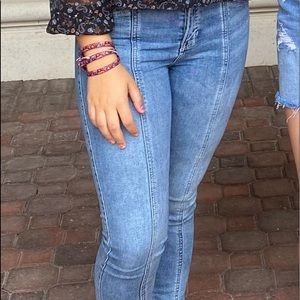 Hollister super high rise skinny jeans